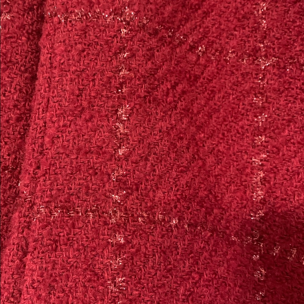 kate spade Red coat with sparkle - Picture 6 of 14